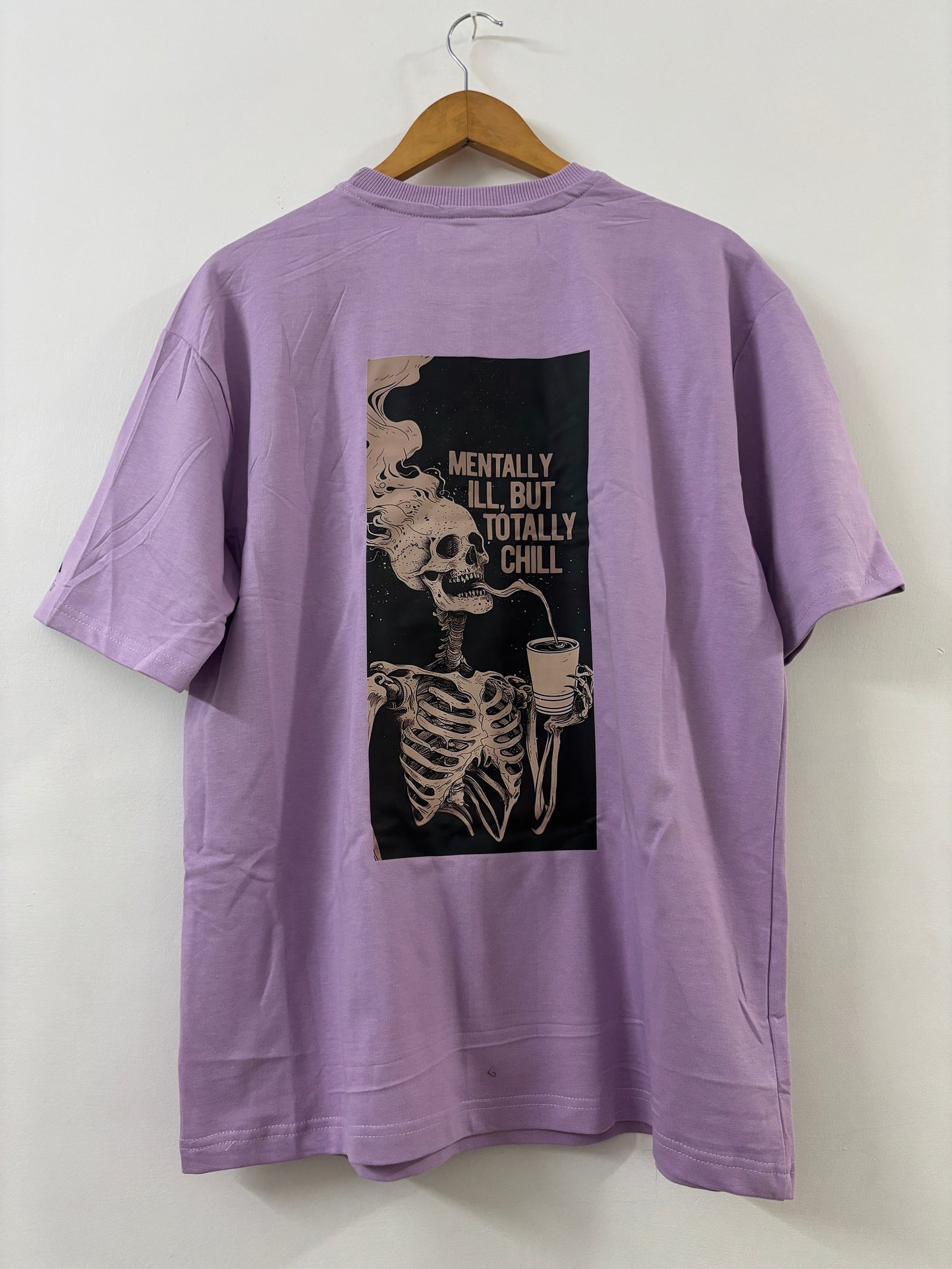 Totally Chill Skeleton Oversize Tee