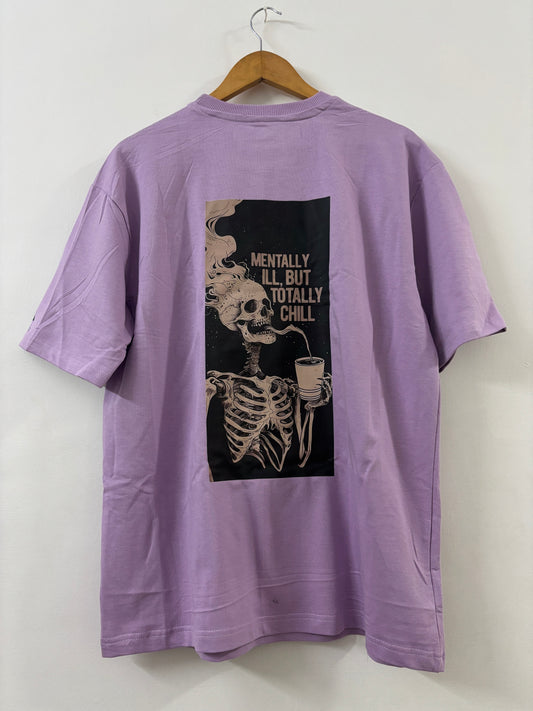 Totally Chill Skeleton Oversize Tee